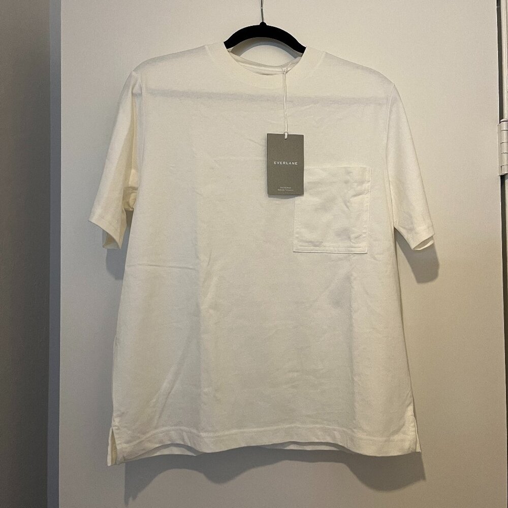NWT Everlane Cotton Heavy Weight Tee w/ Pocket